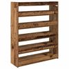 vidaXL Botn&iacute;k old wood 80x25x100 kompozitn&iacute; dřevo