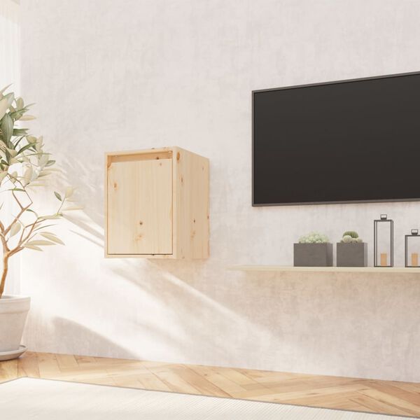 vidaXL Nástěnná skříňka 30 x 30 x 40 cm masivní borové dřevo