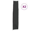 vidaXL Plachty na zahradn&iacute; slunečn&iacute;k 2 ks 136 x 25/23,5 cm 420D oxford