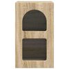 vidaXL Nočn&iacute; stolek Sonoma dub 29.5 x 35 x 50 cm kompozitn&iacute; dřevo
