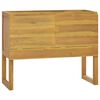 vidaXL Koupelnov&aacute; skř&iacute;ňka 90 x 40 x 75,5 cm masivn&iacute; teakov&eacute; dřevo