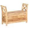 vidaXL Lavice do předs&iacute;ně 103 x 33 x 72 cm masivn&iacute; mangovn&iacute;kov&eacute; dřevo