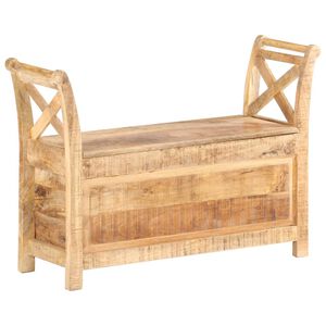 vidaXL Lavice do předs&iacute;ně 103 x 33 x 72 cm masivn&iacute; mangovn&iacute;kov&eacute; dřevo