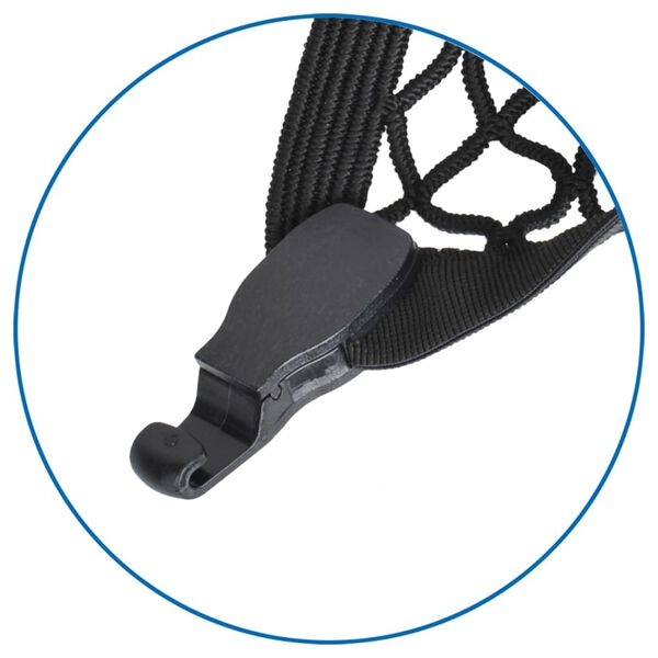 ProPlus Dvojitá elastická síťka na zavazadla 80 x 60 cm