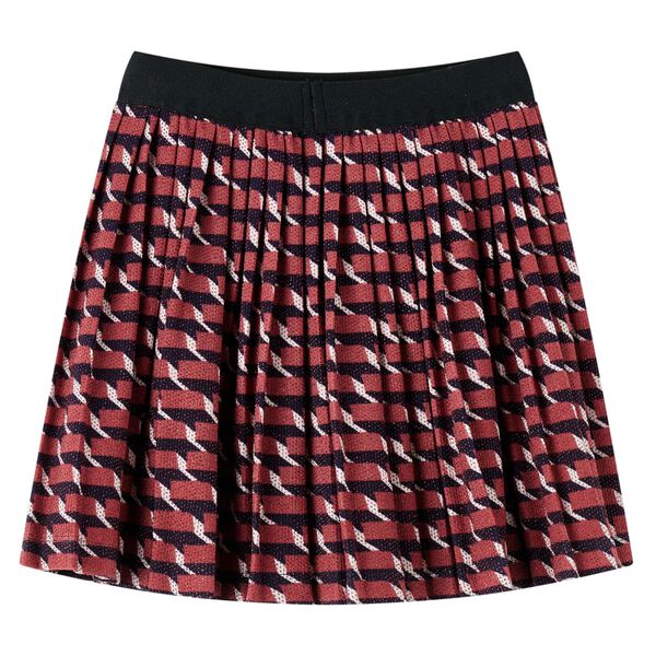 Dětská plisovaná sukně se třpytkami námořnická modrá 104