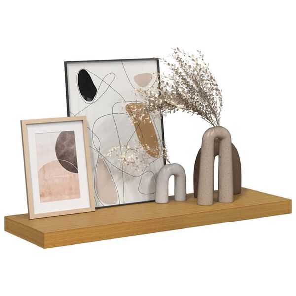 vidaXL N&aacute;stěnn&aacute; polička B&eacute;žov&aacute; 80 x 23,5 x 4 cm kompozitn&iacute; dřevo