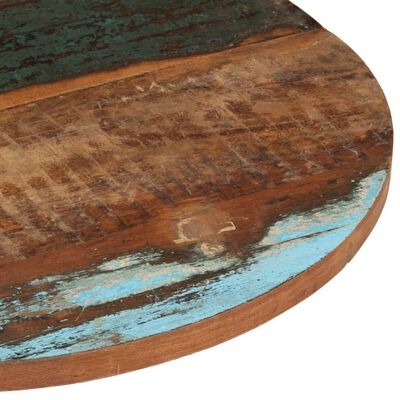 vidaXL Kulatá stolní deska 70 cm 25–27 mm masivní recyklované dřevo