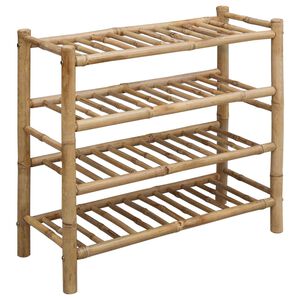 vidaXL Reg&aacute;l na boty 68 x 28 x 63 cm Bambus Př&iacute;rodn&iacute;