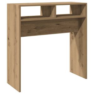 vidaXL Konzolov&yacute; stolek dub artisan 78 x 30 x 80 cm kompozitn&iacute; dřevo