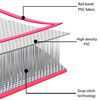 vidaXL Nafukovac&iacute; cvičebn&iacute; podložka s pumpou 400x100x10 cm PVC růžov&aacute;