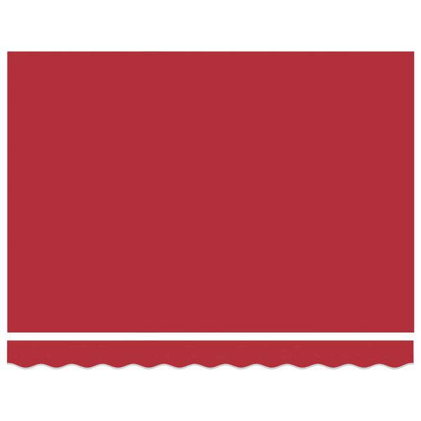 vidaXL Budsorovateln&eacute; zastře&scaron;en&iacute; Červen&aacute; 300 x 250 cm Textil a kov