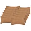vidaXL Povlak na pol&scaron;t&aacute;ř 12 ks HOUTEN B&eacute;žov&aacute; 40 x 80 cm Boucl&eacute;