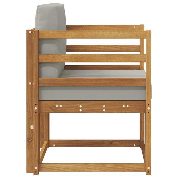 vidaXL Venkovn&iacute; pohovka Masivn&iacute; ak&aacute;ciov&eacute; dřevo a polyester