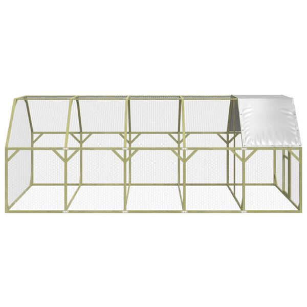 vidaXL Kurn&iacute;k 268x500x190 cm impregnovan&eacute; masivn&iacute; borov&eacute; dřevo