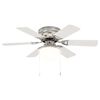 vidaXL Stropn&iacute; ventil&aacute;tor s osvětlen&iacute;m &Oslash; 82 cm B&iacute;l&aacute;