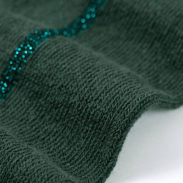 Dětsk&eacute; punčoch&aacute;če tmavě zelen&eacute; 116