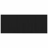 vidaXL Čelo postele Černý dub 200 x 1,5 x 80 cm Kompozitní dřevo
