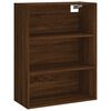 vidaXL Skř&iacute;ň highboard hněd&yacute; dub 69,5 x 34 x 180 cm kompozitn&iacute; dřevo