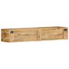 vidaXL N&aacute;stěnn&aacute; TV skř&iacute;ňka 100 x 30 x 19 cm masivn&iacute; hrub&yacute; mangovn&iacute;k