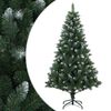 vidaXL Uměl&yacute; v&aacute;nočn&iacute; stromeček 120 cm PVC a kov Zelen&aacute;
