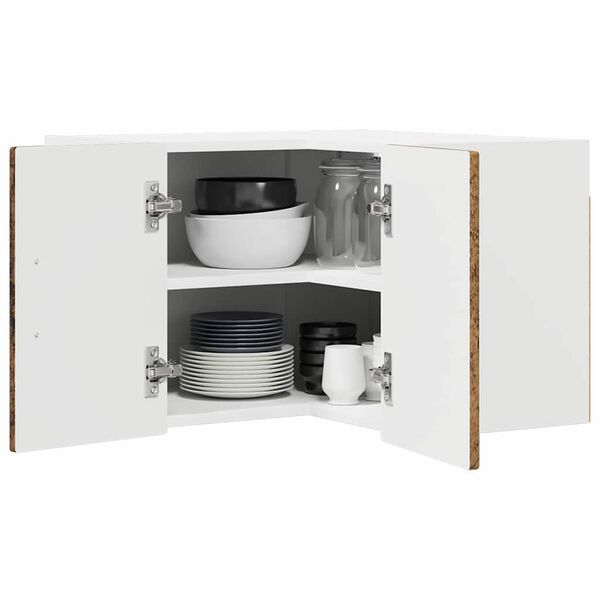 vidaXL Kuchyňsk&aacute; skř&iacute;ň Star&eacute; dřevo 57 x 57 x 40 cm kompozitn&iacute; dřevo