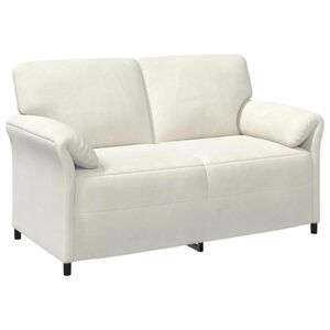 vidaXL Sofa pro dvě osoby Kr&eacute;mov&aacute; 158 x 83 x 95 cm Samet