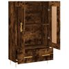 vidaXL Skř&iacute;ň highboard kouřov&yacute; dub 69,5 x 31 x 115 cm kompozitn&iacute; dřevo