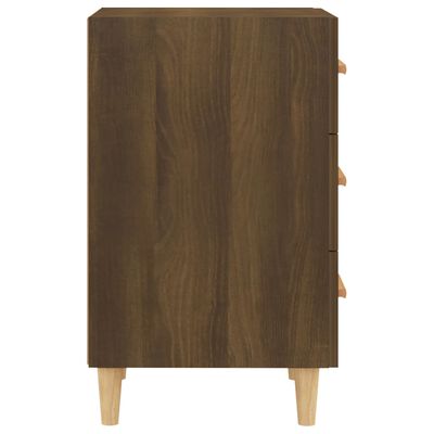 vidaXL Noční stolek hnědý dub 40 x 40 x 66 cm kompozitní dřevo