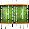 vidaXL Stolní fotbal ocel 60 kg 140x74,5x87,5 cm světle hnědý a černý