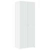 vidaXL Skř&iacute;ň highboard b&iacute;l&aacute; 70 x 42,5 x 185 cm kompozitn&iacute; dřevo