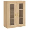vidaXL Skř&iacute;ň highboard dub sonoma 69,5 x 34 x 180 cm kompozitn&iacute; dřevo