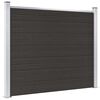 vidaXL Plotov&yacute; d&iacute;lec WPC 180 x 146 cm čern&yacute;