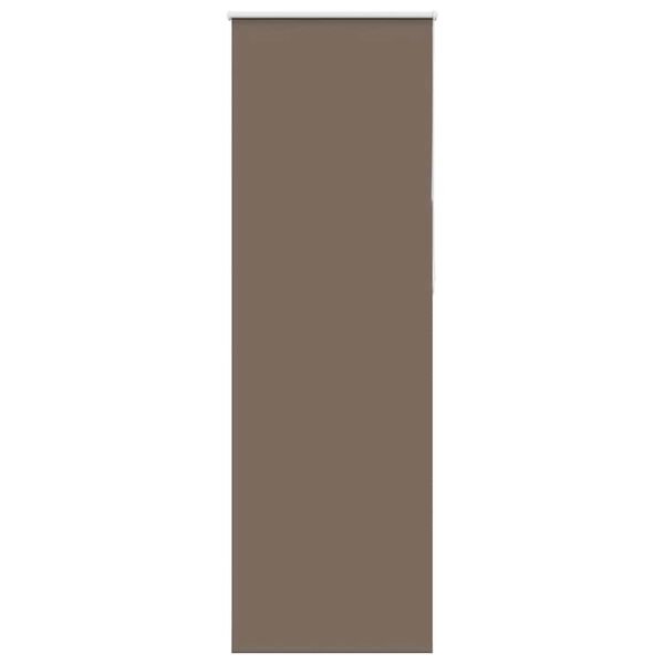 vidaXL Roleta zatemňovac&iacute; Coffee 65x210cm &Scaron;&iacute;řka l&aacute;tky 60,7cm Polyester