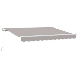 vidaXL Budsorovateln&eacute; zastře&scaron;en&iacute; Světle &scaron;ed&aacute; 250 x 200 cm textil