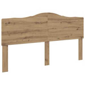 vidaXL Čelo postele Artisanov&yacute; dub Kompozitn&iacute; dřevo