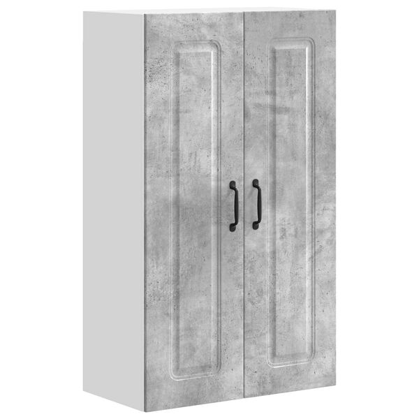 vidaXL Kuchyňsk&aacute; skř&iacute;ň Kalmar Betonově &scaron;ed&aacute; 60 x 31 x 100 cm