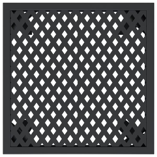 vidaXL Zahradní stolek antracitový 50 x 50 x 72 cm ocel