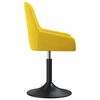 vidaXL Barov&aacute; židle hořčicově žlut&aacute; samet