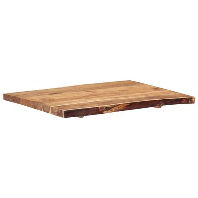 vidaXL Stolní deska masivní akáciové dřevo 80 x (50–60) x 3,8 cm