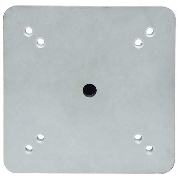 vidaXL Zemn&iacute; kotva pro slunečn&iacute;k s tyč&iacute; 16 x 16 x 52 cm ocel