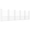 vidaXL Gabionov&yacute; ko&scaron; ve tvaru U se 6 sloupky železo 620 x 20 x 200 cm