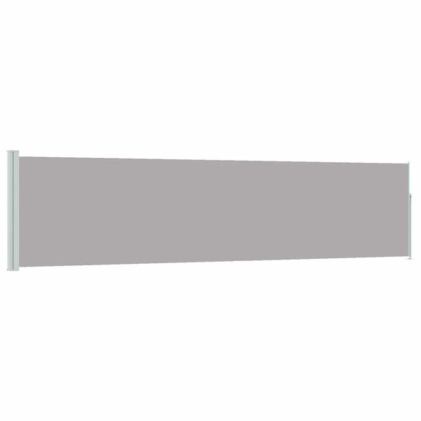 vidaXL Zatahovac&iacute; bočn&iacute; mark&yacute;za/z&aacute;stěna na terasu 120 x 500 cm &scaron;ed&aacute;