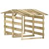 vidaXL Pergoly se střechou 2 ks 100x90x100 cm impregnovan&aacute; borovice