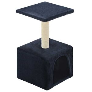 vidaXL &Scaron;krabadlo pro kočky se sisalov&yacute;mi sloupky 55 cm tmavě modr&eacute;