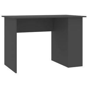 vidaXL Psac&iacute; stůl &scaron;ed&yacute; 110 x 60 x 73 cm dřevotř&iacute;ska