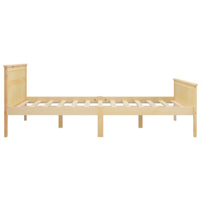 vidaXL Rám postele masivní dřevo borovice 140 x 200 cm