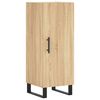 vidaXL Skř&iacute;ň highboard dub sonoma 34,5 x 34 x 180 cm kompozitn&iacute; dřevo