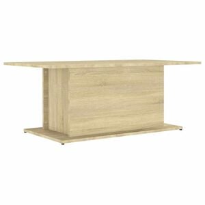 vidaXL Konferenčn&iacute; stolek dub sonoma 102x55,5x40 cm kompozitn&iacute; dřevo