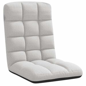 vidaXL Skl&aacute;dac&iacute; židle na podlaze, nebesky &scaron;ed&aacute;, 71 x 51 x 62 cm, l&aacute;tka