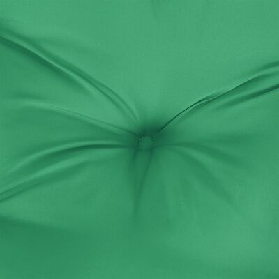 vidaXL Poduška na palety zelená 70 x 40 x 12 cm textil